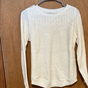 Elegant White Sweater